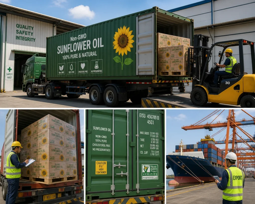 Does Ukraine export sunflower oil